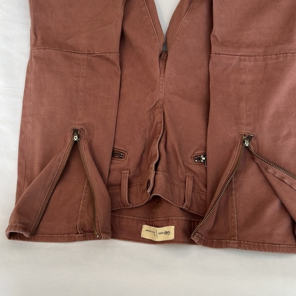 GAP 1969 pants BLUSH Color zipper pockets and legs size 27 - Picture 10 of 10